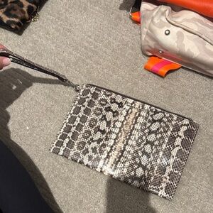 Michael Kors Snake Pattern Wristlet
